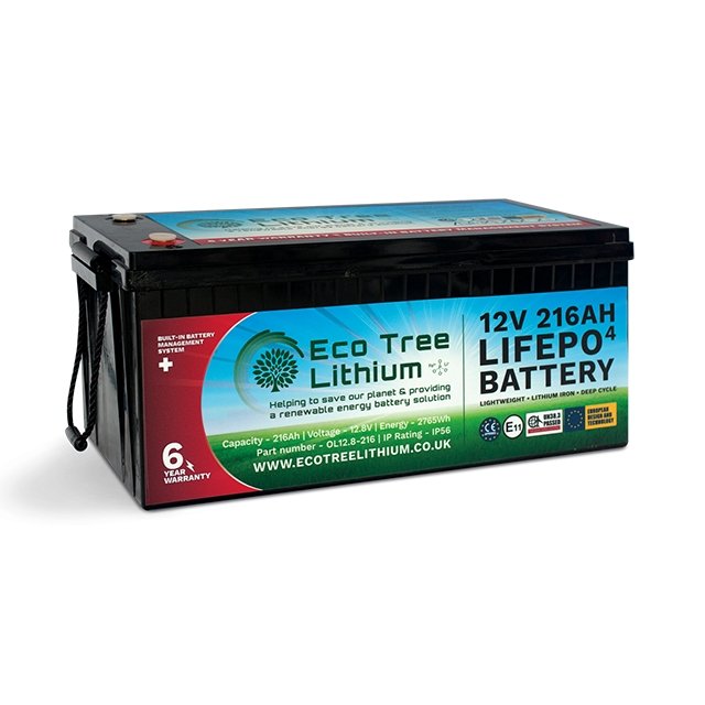 BatteryEco Tree Lithium 12V 216Ah LiFePO4 Energy Storage Battery EL12.8-216HD - hubPOWER