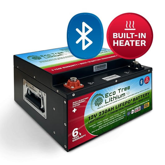 BatteryEco Tree Lithium 12V 230Ah LiFePO4 Energy Storage Battery EL12.8-230H - hubPOWER