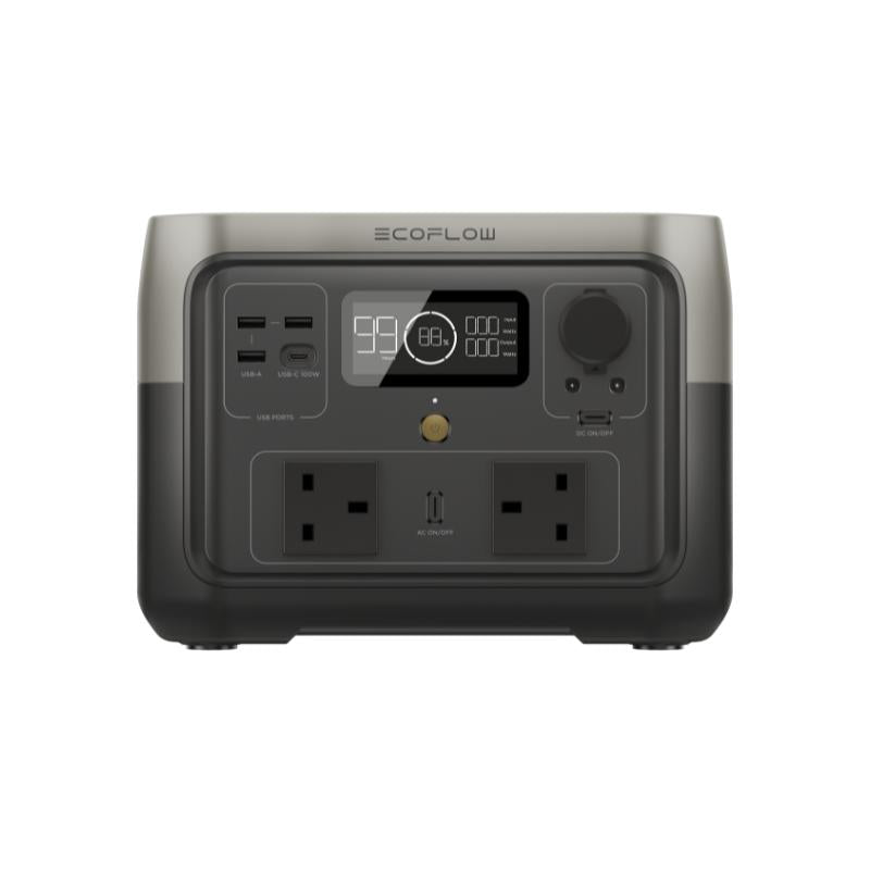 Portable Power StationEcoFlow EFR610 River 2 Max Portable Power Station 512Wh 500W - hubPOWER