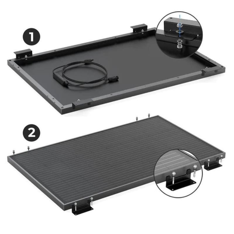 AccessoriesEcoFlow Rigid Solar Panel Mounting Feet - hubPOWER