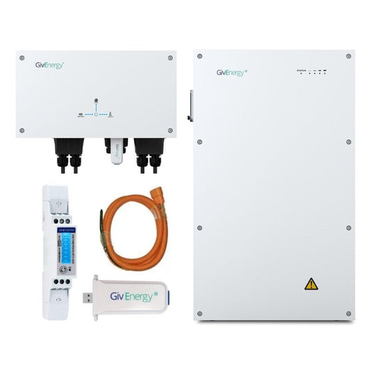 Battery KitGivEnergy 3.0kW AC Coupled inverter with 9.5kWh Battery Package - hubPOWER