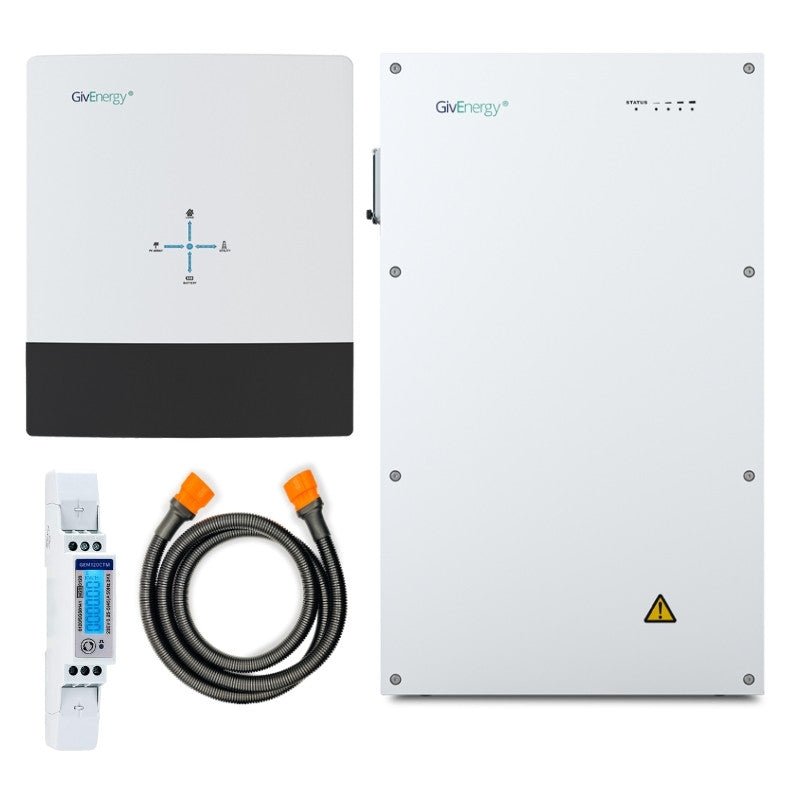 Solar PanelsGivEnergy Gen3 5.0kW Hybrid with 9.5kWh Battery Package - hubPOWER