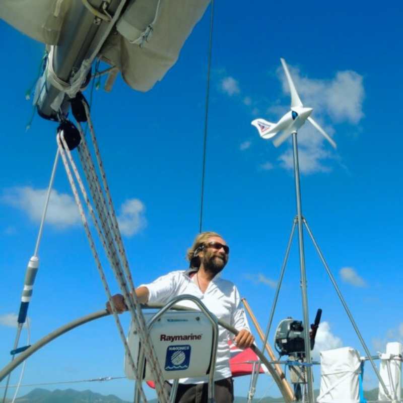 Wind TurbineMarlec Rutland 1200 Marine Windcharger 12V Nautical Wind Turbine - hubPOWER