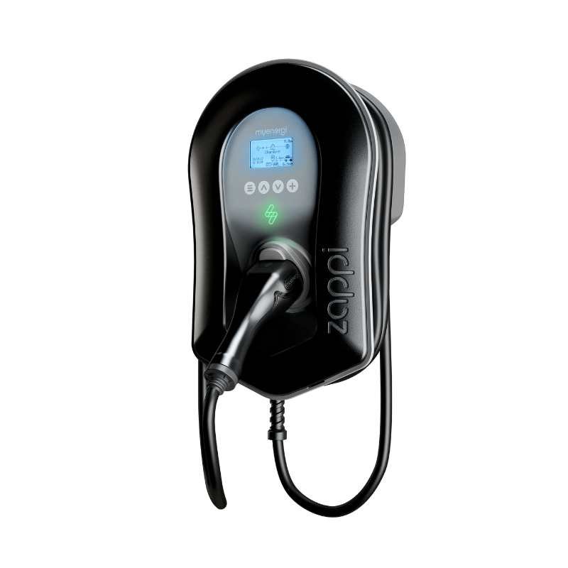 EV Chargermyenergi zappi ZAPPI-2H22TB EV Charge Point 22kW Eco-Smart Three Phase Tethered Black - hubPOWER